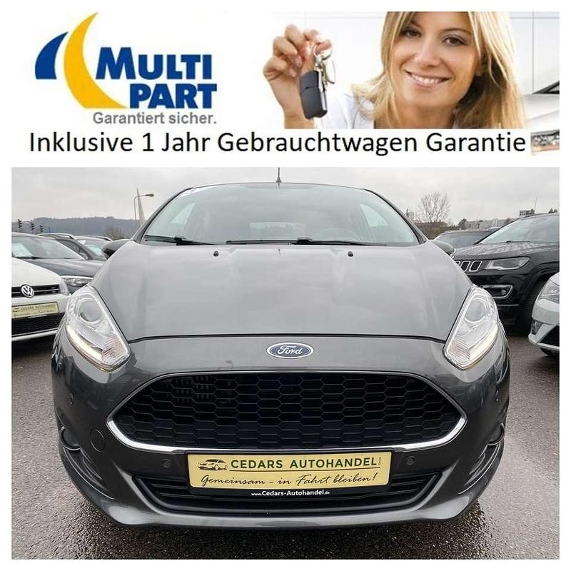 Gebraucht Ford Fiesta Celebration 101 PS (74 kW) 2017 Magneticgrau (metallic) Kleinwagen