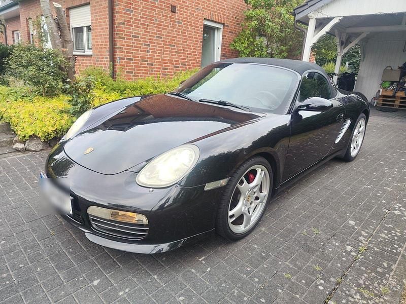 Schwarz Gebraucht 2007 Porsche Boxster S Chrono Cabrio | 27.950 € - Bild 1/4