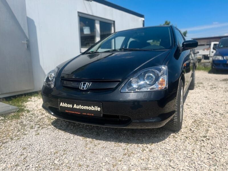 Schwarz Gebraucht 2002 Honda Civic Limousine | 2.490 € (Fairer Preis) - Bild 1/4