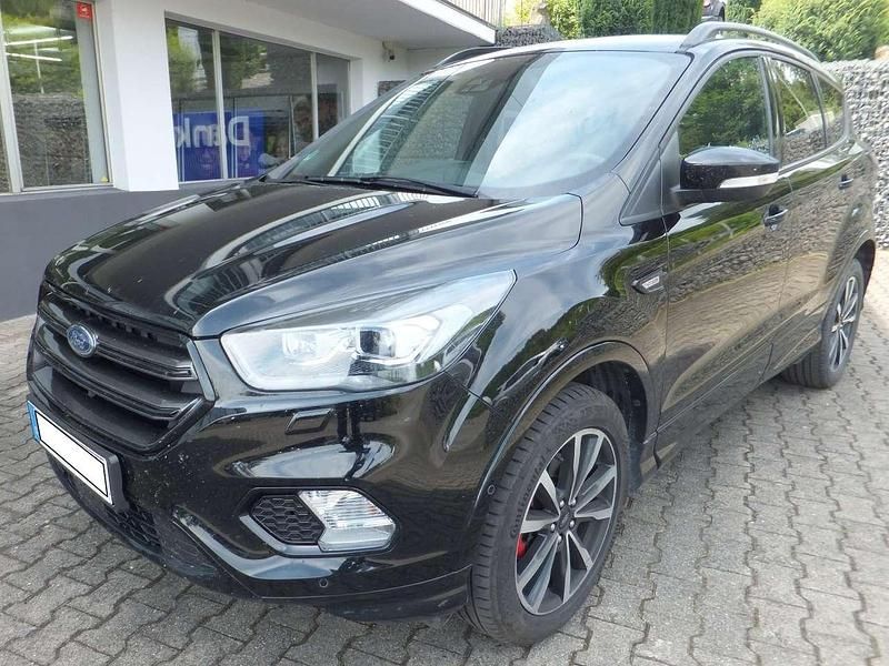 Iridiumschwarz metallic Gebraucht 2019 Ford Kuga ST-Line SUV | 19.990 € (Teuer) - Bild 1/4