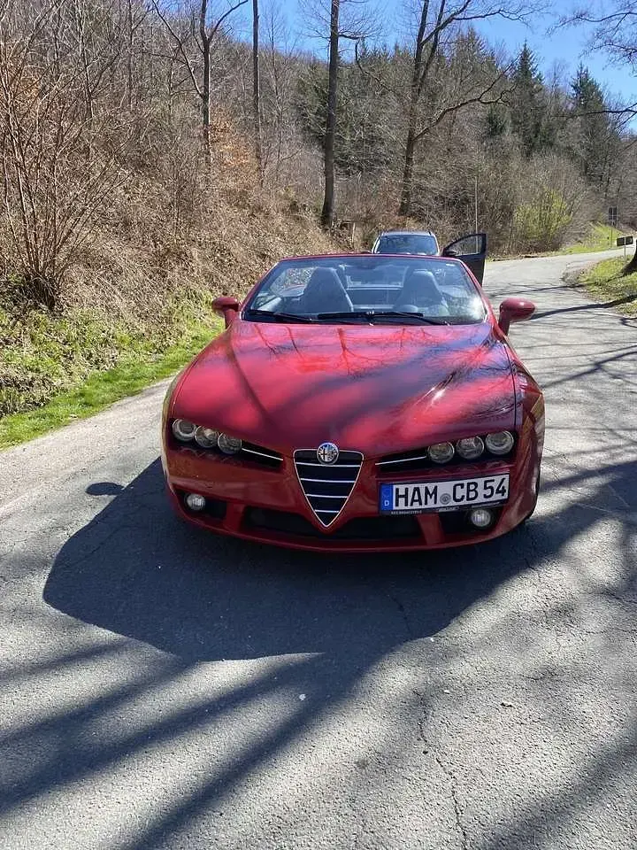 Gebraucht Alfa Romeo Spider Exclusive 185 PS (136 kW) 2006 Rot Cabrio