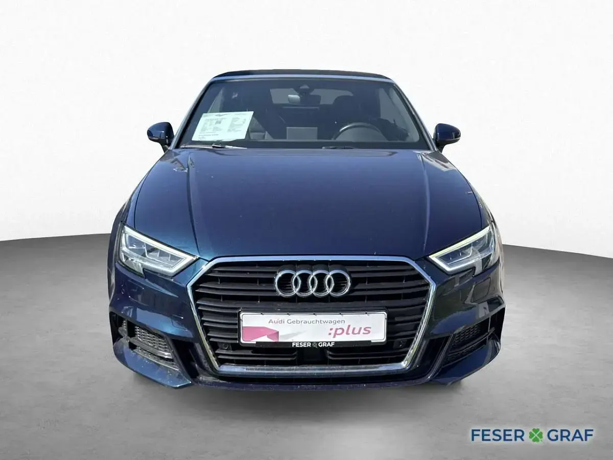 Gebraucht Audi A3 Cabriolet Sport 150 PS (110 kW) 2017 Kosmosblau metallic Cabrio