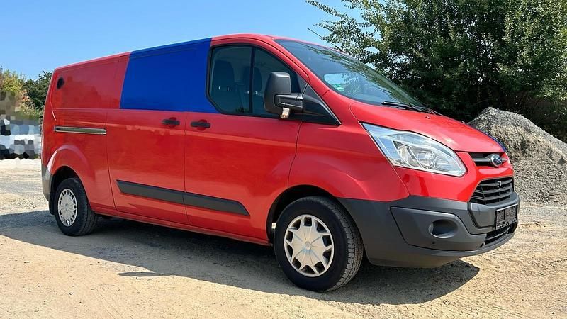 Rot Gebraucht 2014 Ford Transit Custom Van | 5.800 € (Superpreis) - Bild 1/4