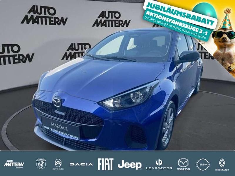 Glass blue Neu 2024 Mazda 2 Limousine | 22.690 € (Fairer Preis) - Bild 1/4