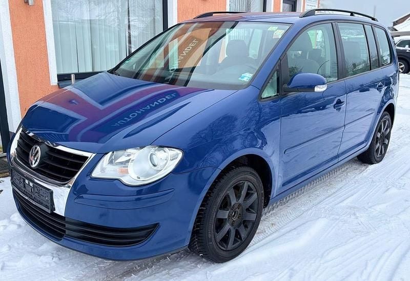 Gebraucht VW Touran 140 PS (102 kW) 2007 Blau Van / Kleinbus