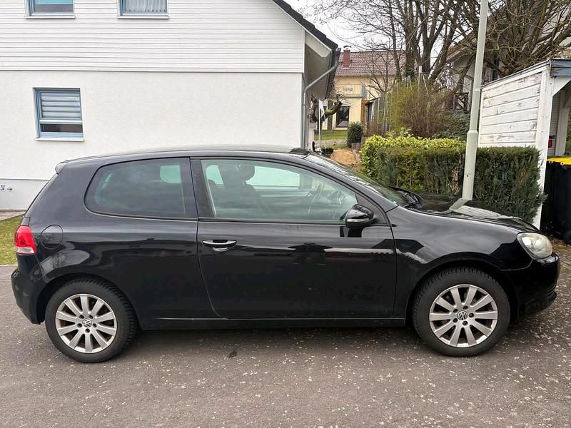 Gebraucht VW Golf VI 80 PS (58 kW) 2009 Schwarz Kleinwagen