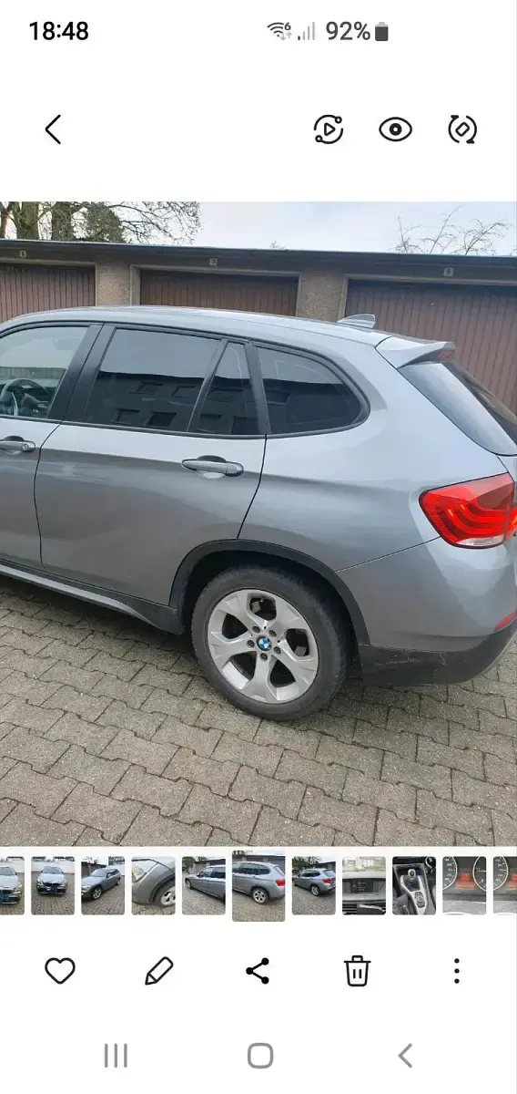 Gebraucht BMW X1 177 PS (130 kW) 2010 Grau SUV