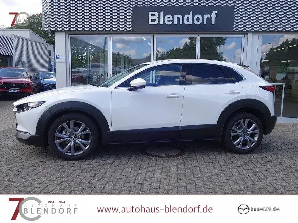 Gebraucht Mazda CX-30 Active 122 PS (89 kW) 2020 Satinweiß SUV