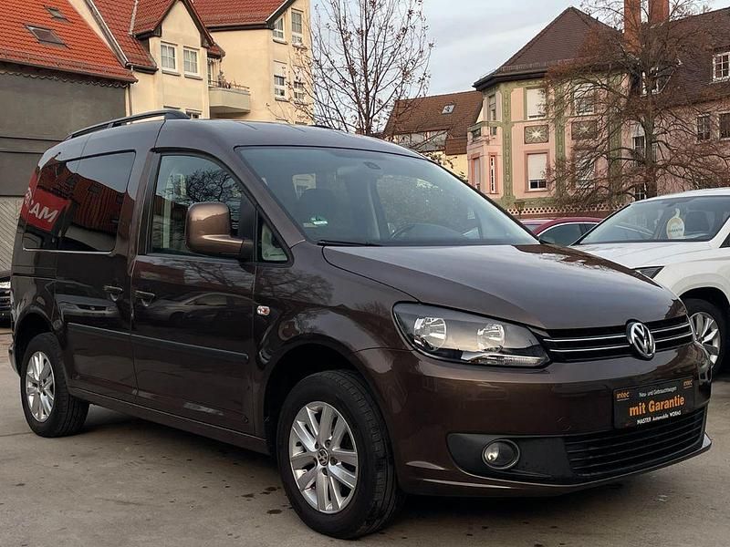 Gebraucht VW Caddy Comfortline 105 PS (77 kW) 2011 Braun Van / Kleinbus