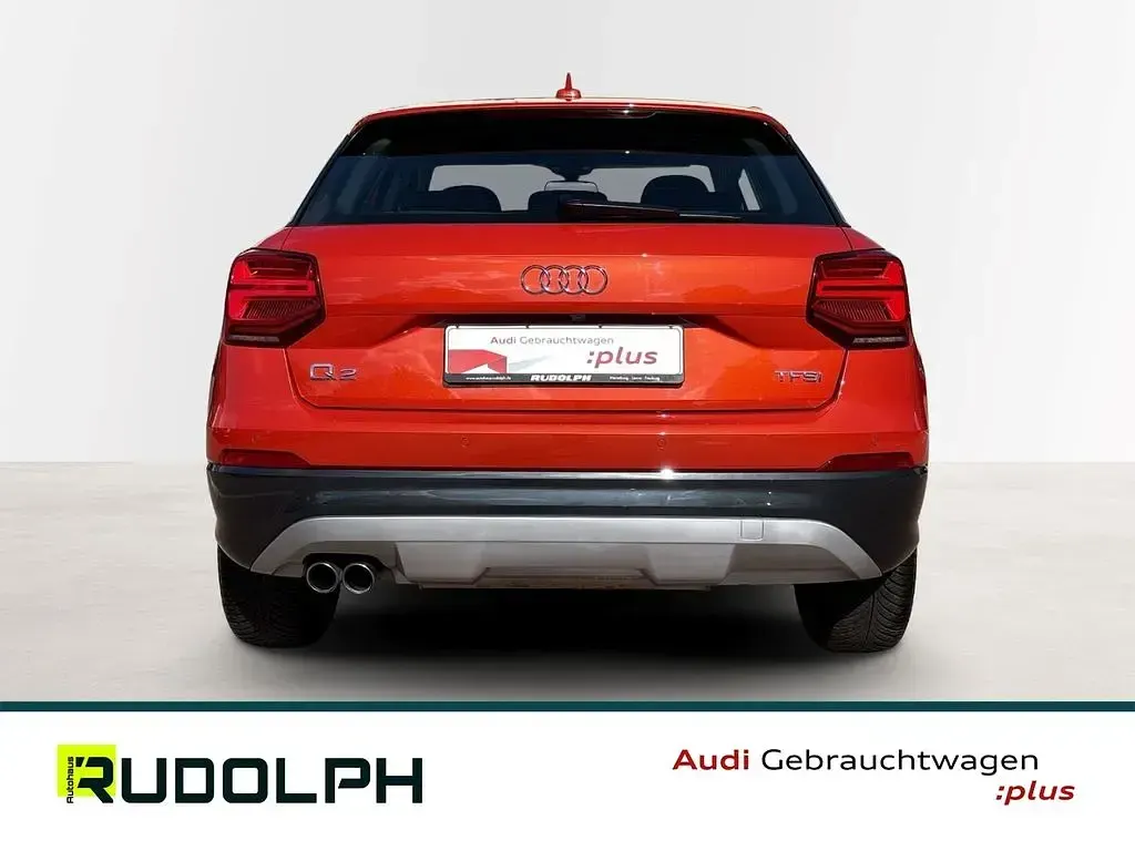 Gebraucht Audi Q2 Design 150 PS (110 kW) 2017 Korallenorange metallic SUV
