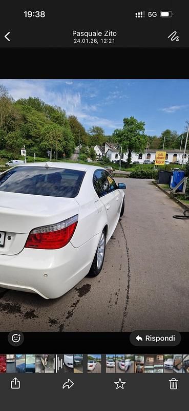 Weiß Gebraucht 2008 BMW 530 Limousine | 8.100 € (Teuer) - Bild 1/4