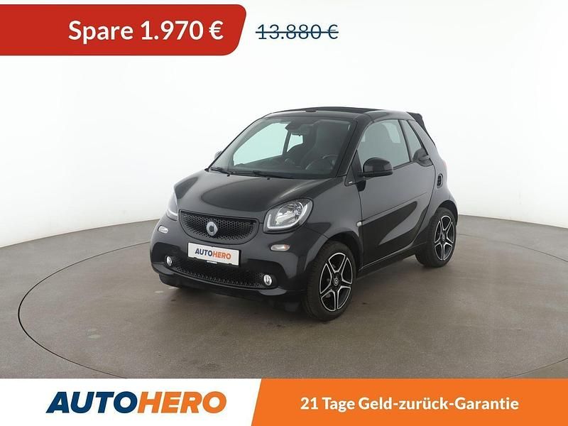Schwarz Gebraucht 2017 Smart ForTwo Coupé Basis Kleinwagen | 11.910 € (Fairer Preis) - Bild 1/3