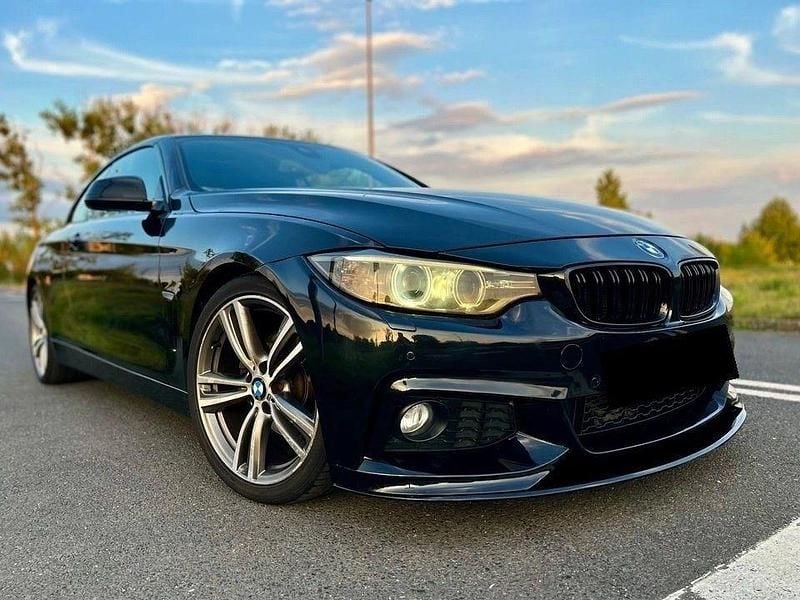 Schwarz Gebraucht 2014 BMW 420 Sport Line Cabrio | 15.500 € (Guter Preis) - Bild 1/4