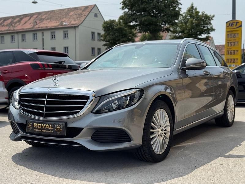 Silber Gebraucht 2014 Mercedes C220 Exclusive Kombi | 15.999 € (Etwas zu teuer) - Bild 1/4