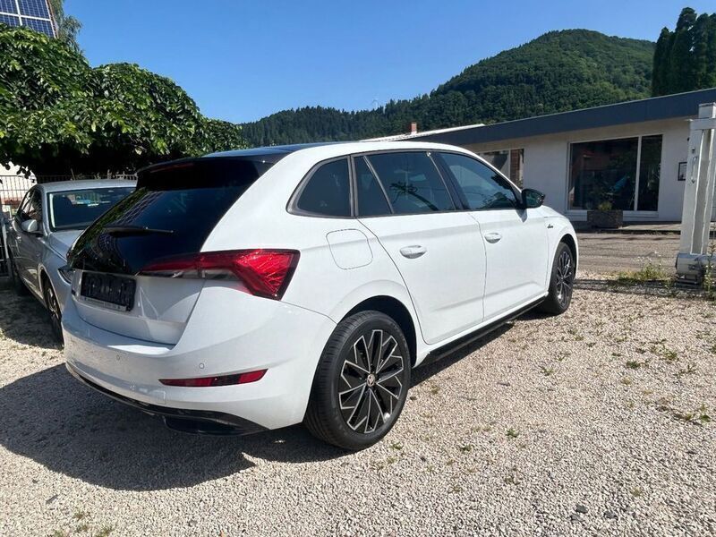 Gebraucht Skoda Scala Monte Carlo 110 PS (80 kW) 2024 Weiß Kleinwagen