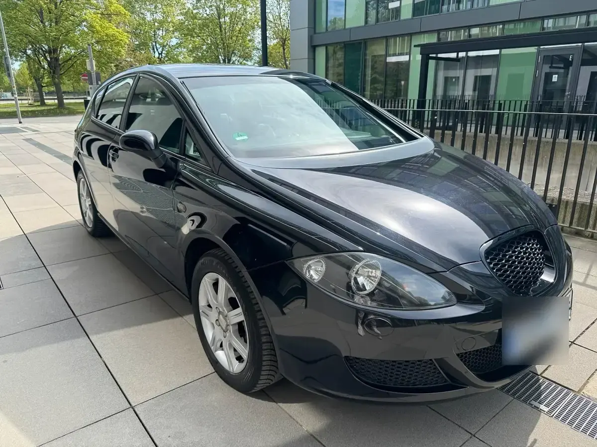 Gebraucht Seat Leon 102 PS (75 kW) 2007 Schwarz Kleinwagen