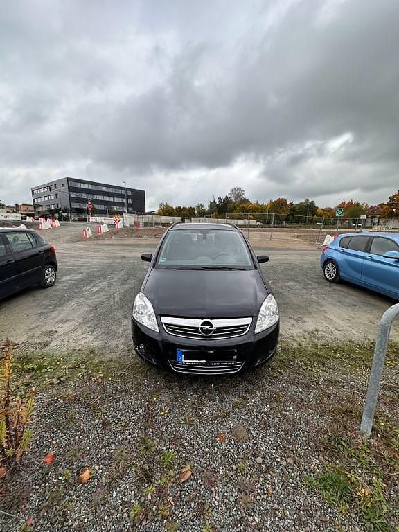 Gebraucht Opel Zafira 150 PS (110 kW) 2008 Schwarz Van / Kleinbus