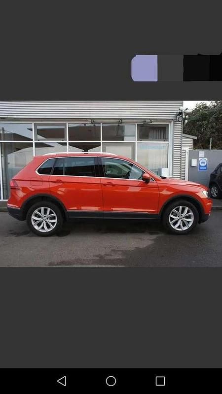 Orange Gebraucht 2016 VW Tiguan Highline SUV | 21.300 € (Fairer Preis) - Bild 1/4