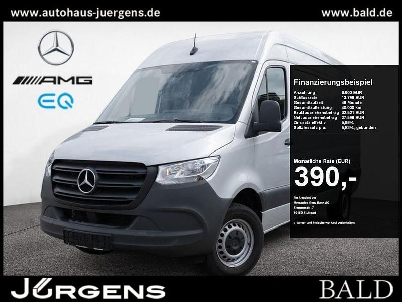 Silber Gebraucht 2024 Mercedes Sprinter Van | 33.903 € (Superpreis) - Bild 1/4