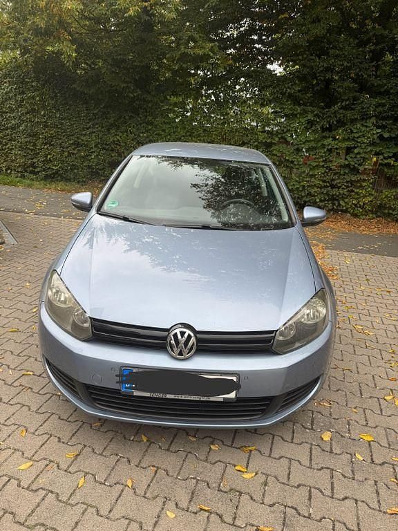 Blau Gebraucht 2008 VW Golf VI Trendline Limousine | 3.599 € (Guter Preis) - Bild 1/4