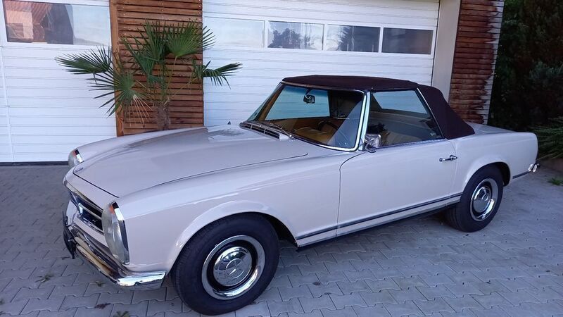 Beige Gebraucht 1967 Mercedes W113 Cabrio | 155.000 € - Bild 1/4
