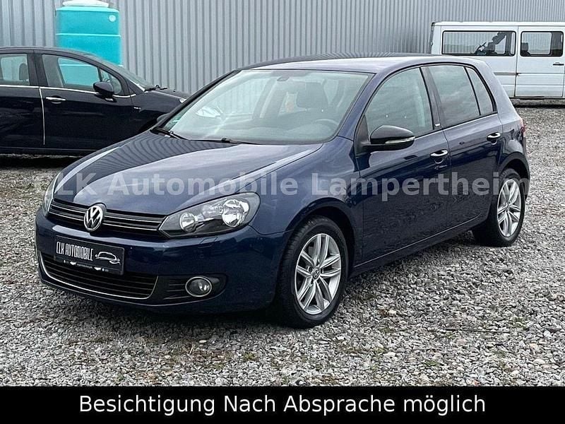 Blau Gebraucht 2012 VW Golf VI Style Limousine | 7.700 € (Superpreis) - Bild 1/4