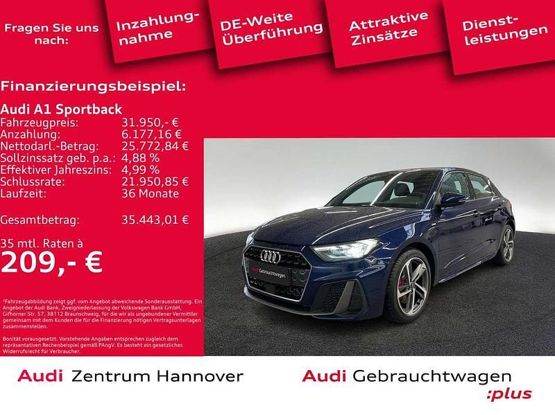 Neu Audi A1 S-Line 207 PS (152 kW) 2025 2d navarrablau metallic SUV