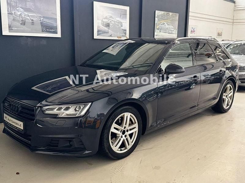 Blau Gebraucht 2018 Audi A4 S-Line Kombi | 13.499 € (Superpreis) - Bild 1/4