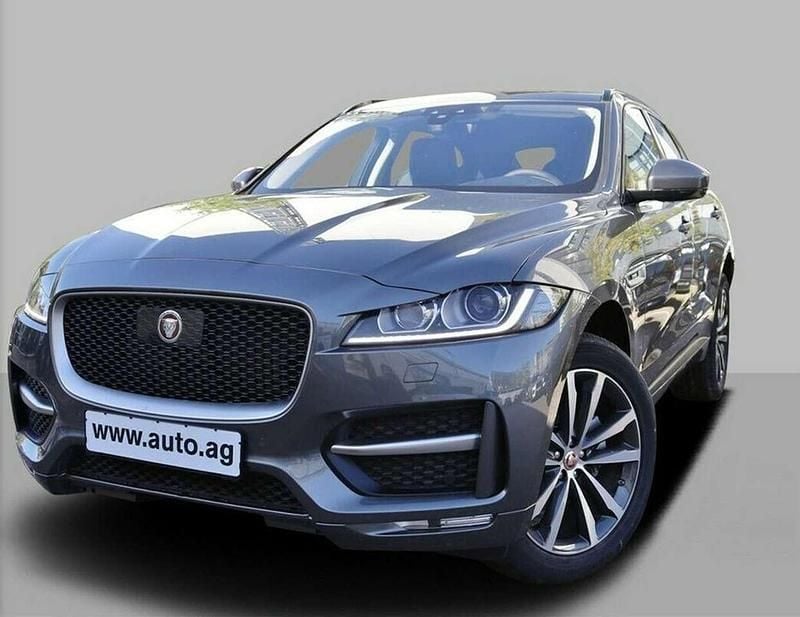 Grau Gebraucht 2019 Jaguar F-Pace R-Sport SUV | 43.422 € - Bild 1/4