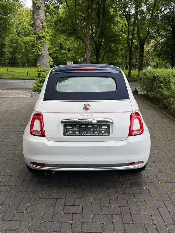 Gebraucht Fiat 500C Pop Star 69 PS (50 kW) 2019 Weiß Cabrio
