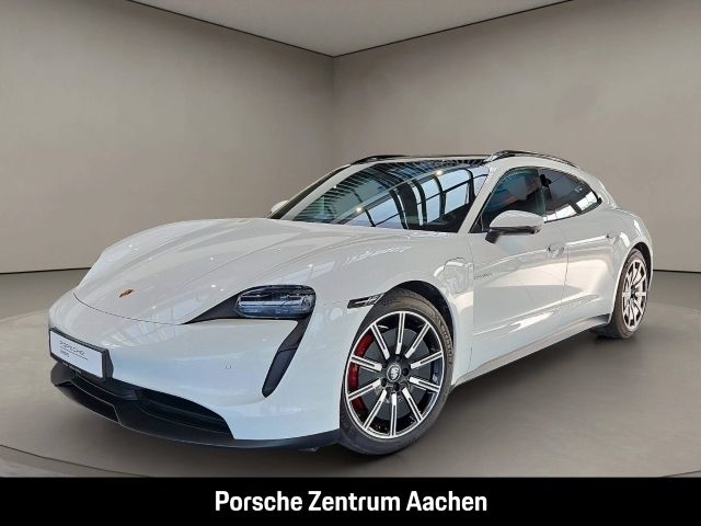 Weiß Gebraucht 2023 Porsche Taycan 4S Sport Turismo Limousine | 74.400 € (Superpreis) - Bild 1/4