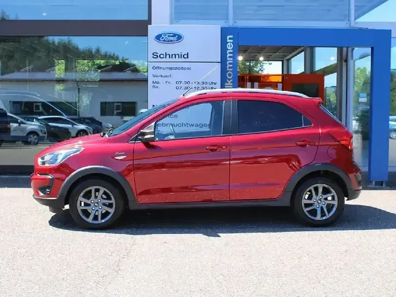 Gebraucht Ford Ka Plus Active 63 PS (46 kW) 2019 Rot Kleinwagen