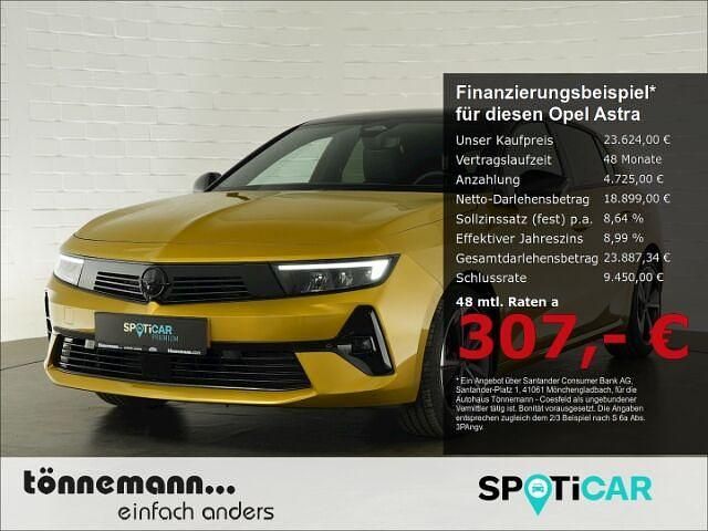 Kult gelb Gebraucht 2024 Opel Astra Limousine | 23.624 € (Fairer Preis) - Bild 1/2