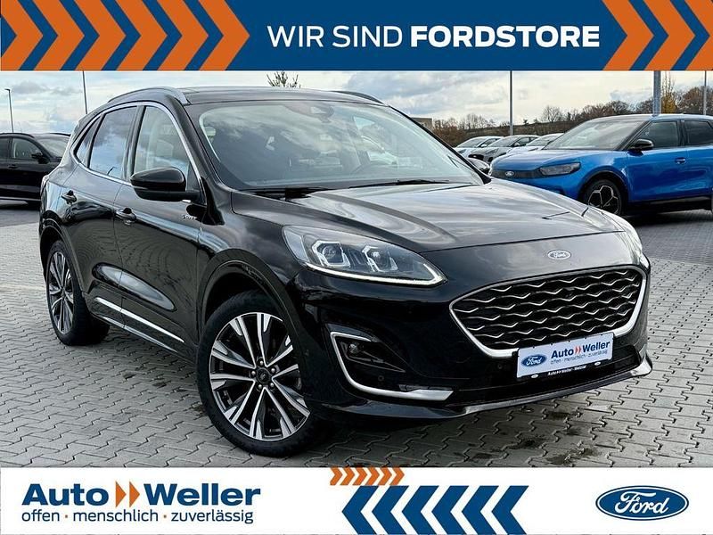 Schwarz Gebraucht 2021 Ford Kuga Vignale SUV | 26.990 € (Teuer) - Bild 1/4