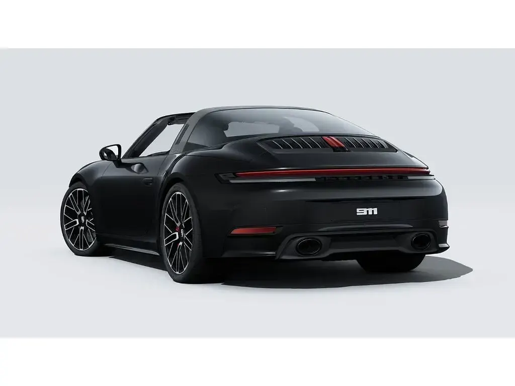 Neu Porsche 911 Targa 4S 480 PS (353 kW) 2026 Schwarz Cabrio