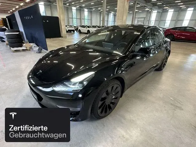 Gebraucht Tesla Model 3 Performance 377 kW (513 PS) 2023 Solid black Limousine