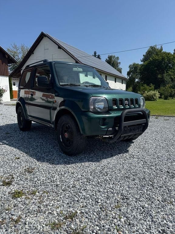 Grün Gebraucht 2001 Suzuki Jimny Ranger SUV | 2.490 € (Superpreis) - Bild 1/4
