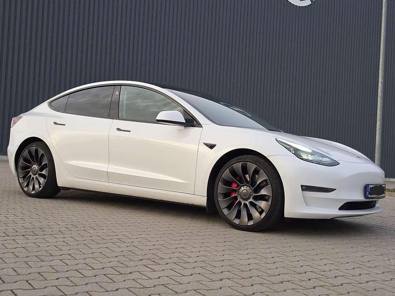 Gebraucht Tesla Model 3 Performance 377 kW (513 PS) 2022 Weiß Limousine