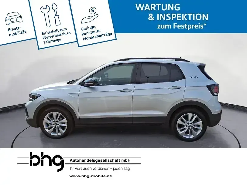 Gebraucht VW T-Cross Goal 116 PS (85 kW) 2025 Silber SUV