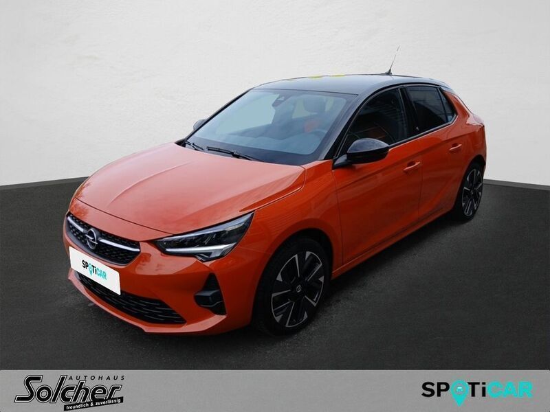 Orange Gebraucht 2021 Opel Corsa-e GS Line Kleinwagen | 16.990 € (Fairer Preis) - Bild 1/4