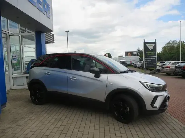 Gebraucht Opel Crossland GS Line 110 PS (80 kW) 2023 Silber SUV
