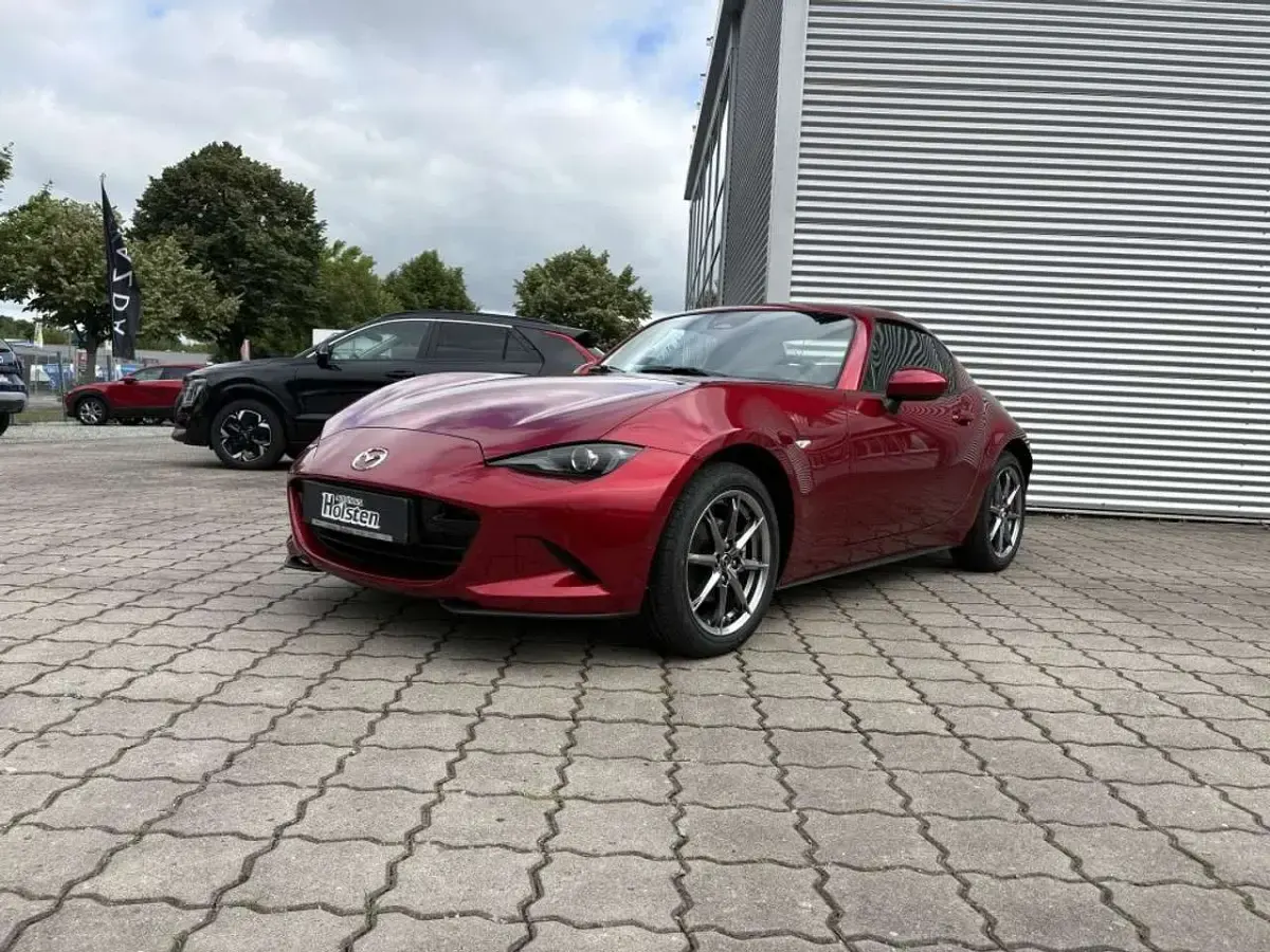 Neu Mazda MX5 Exclusive-Line 132 PS (97 kW) 2025 Rot Cabrio