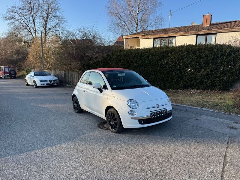 Weiß Gebraucht 2014 Fiat 500 Lounge Cabrio | 9.299 € (Etwas zu teuer) - Bild 1/4