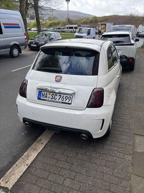 Gebraucht Fiat 500S Abarth 101 PS (74 kW) 2009 Weiß Kleinwagen