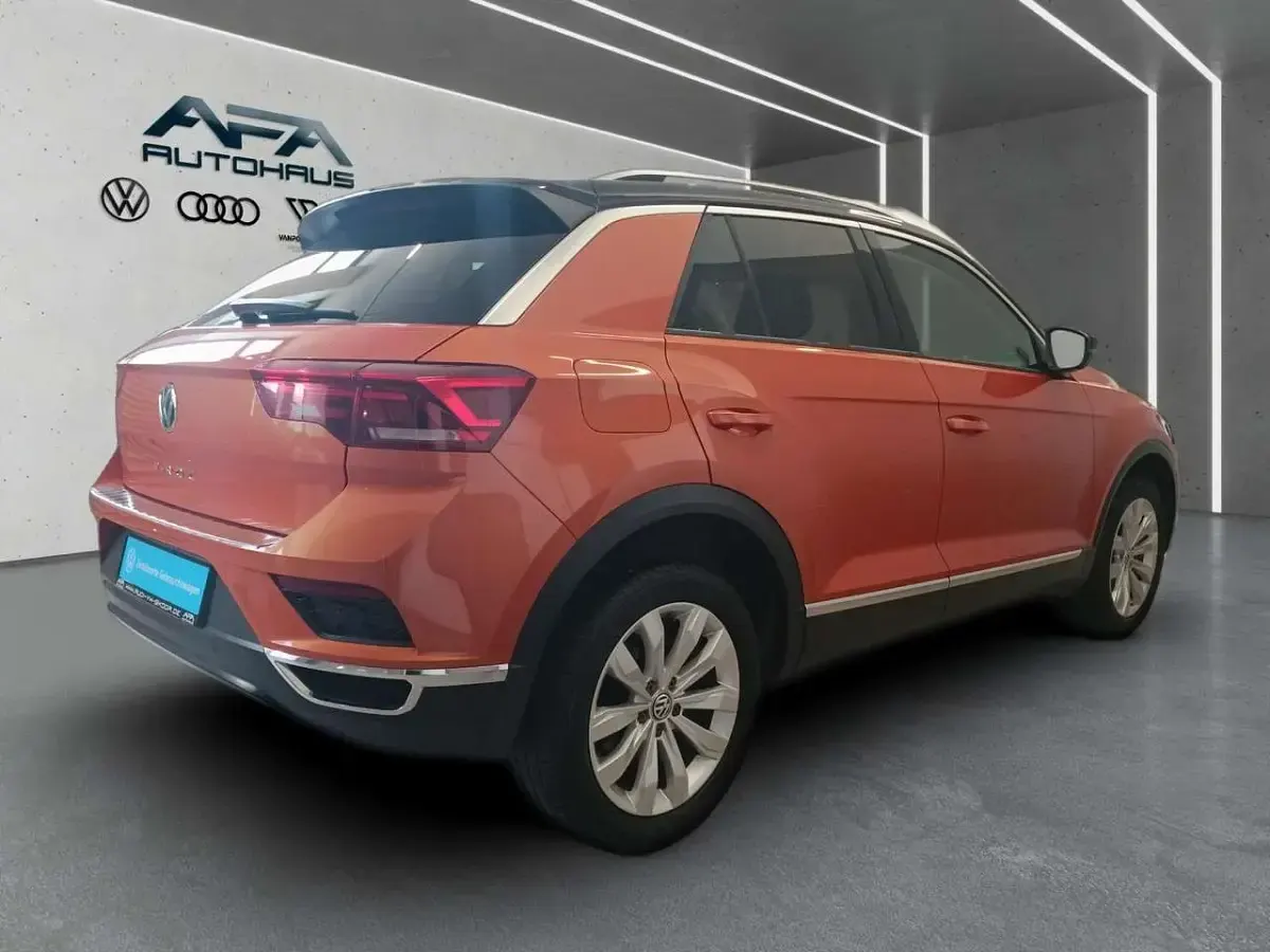 Gebraucht VW T-Roc Sport 150 PS (110 kW) 2019 Orange SUV