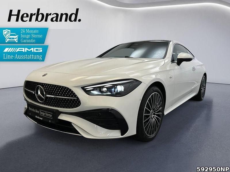 Unilack polarweiß Gebraucht 2025 Mercedes CLE300 AMG Coupé | 56.990 € (Superpreis) - Bild 1/4