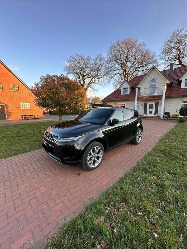 Schwarz Gebraucht 2021 Land Rover Range Rover evoque SUV | 35.999 € (Teuer) - Bild 1/4