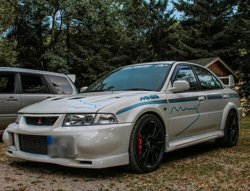 Gebraucht Mitsubishi Lancer Evolution 280 PS (205 kW) 1999 Weiß Limousine
