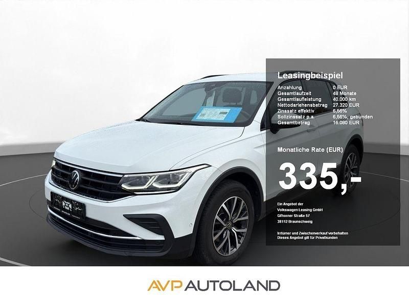 Pure white Gebraucht 2022 VW Tiguan Life SUV | 27.320 € (Fairer Preis) - Bild 1/4
