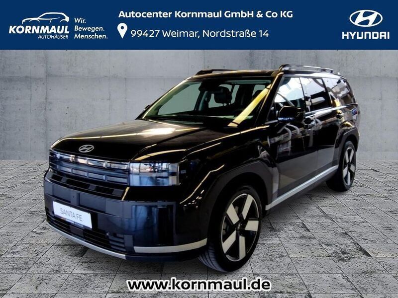 Schwarz Gebraucht 2025 Hyundai Santa Fe Signature SUV | 58.808 € - Bild 1/4